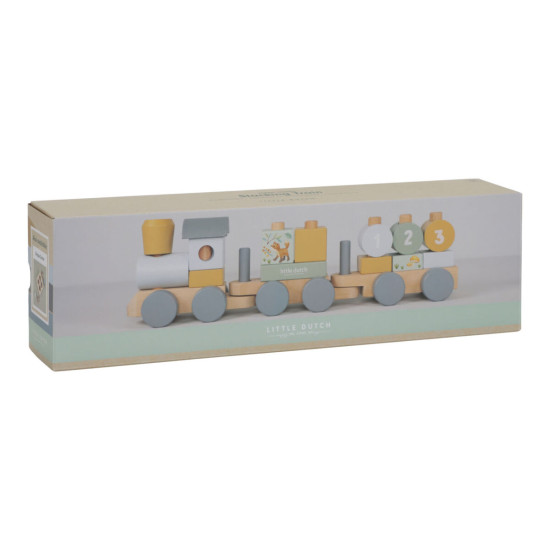 Koka Vilciens Little Dutch Stacking Train´Forest Friends´ FSC