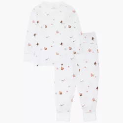 Livly Komplekts Little Gingerbreads 2 Piece Set White