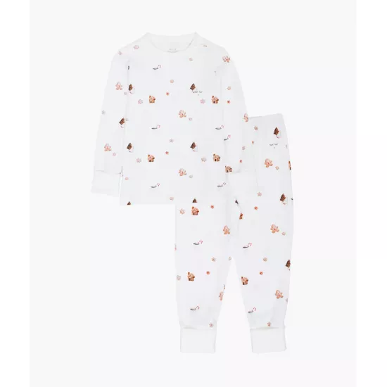 Livly Komplekts Little Gingerbreads 2 Piece Set White