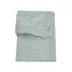 Meyco Baby Bērnu pleds Blanket Knots Stone Green 75x100cm