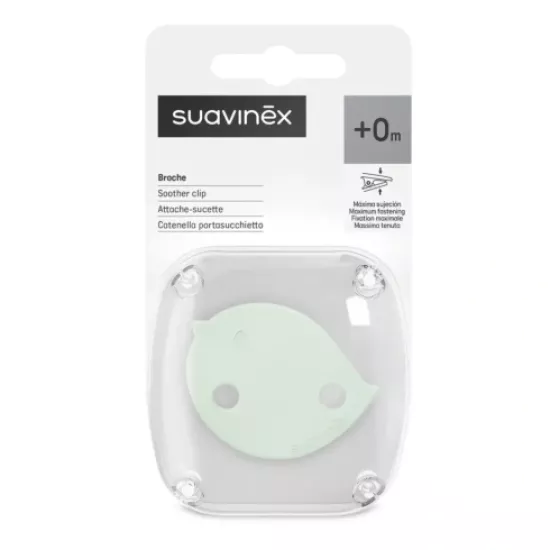 Suavinex Knupja klipsis Birdies Mint