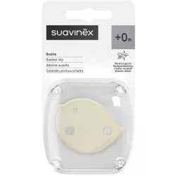 Suavinex Knupja klipsis Birdies Beige
