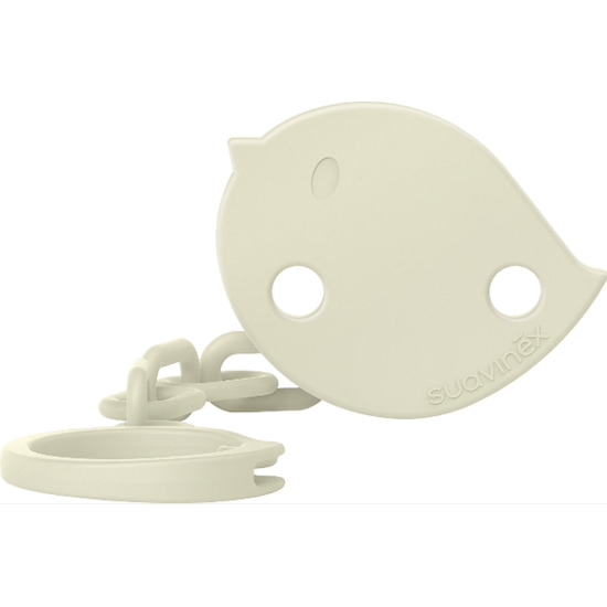 Suavinex Knupja klipsis Birdies Beige