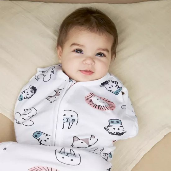 Bērnu guļammaiss Myeco Baby Animal Multicolour 70cm