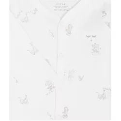 Bodijs Livly Celebration Parade Full Snap Body White