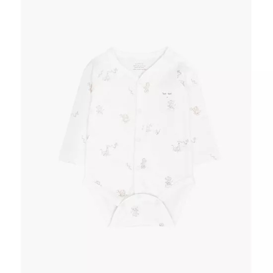 Bodijs Livly Celebration Parade Full Snap Body White