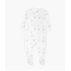 Rāpulis Livly Celebration Parade Zipper Footie White