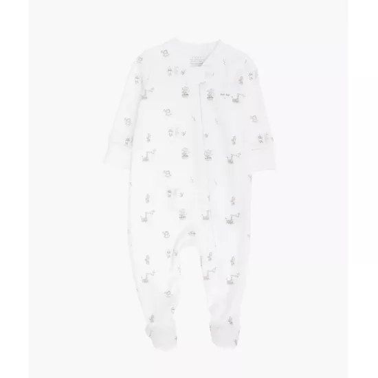 Rāpulis Livly Celebration Parade Zipper Footie White