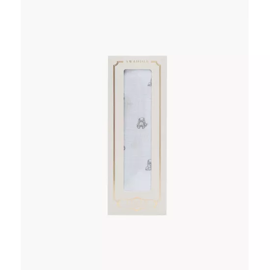 Livly Bambusa Autiņš Snuggle Bunny Marley Swaddle Blue