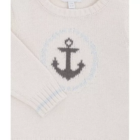 Livly Džemperis Sailor Sweater White Sand