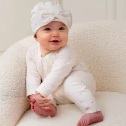 Livly Rose Garden Full Snap Body Ivory