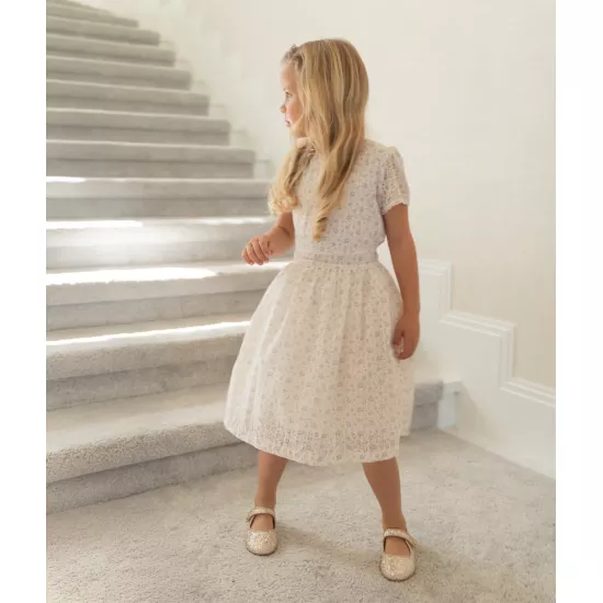 Kleita Livly Florals Alicia Dress White