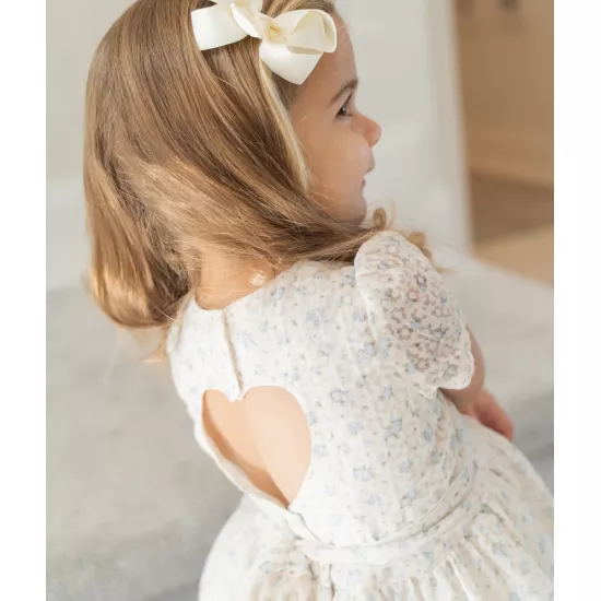 Kleita Livly Florals Alicia Dress White