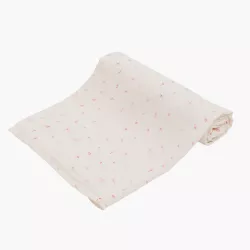 Livly Rose Garden Swaddle Ivory