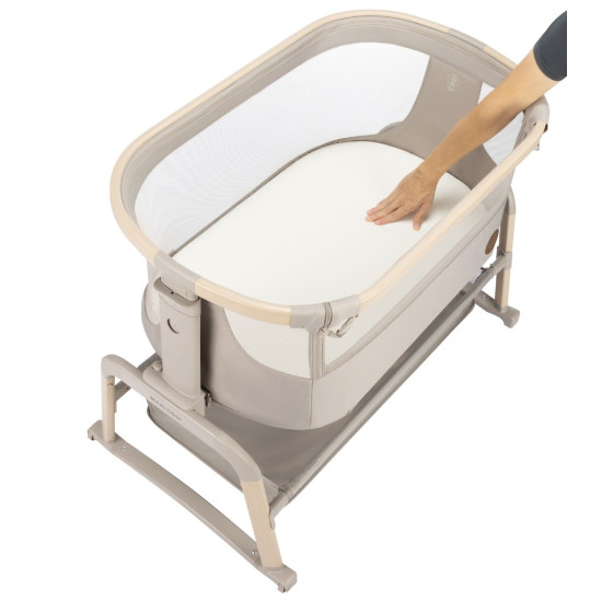 Maxi-Cosi Iora Air pie gultas novietojams mazuļa šūpulis Classic Beige