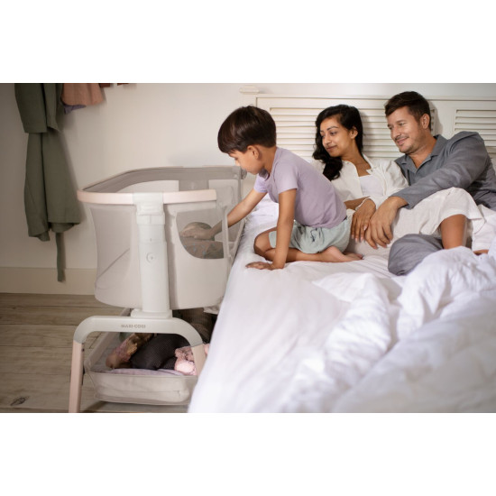 Maxi-Cosi Iora Air pie gultas novietojams mazuļa šūpulis Classic Beige