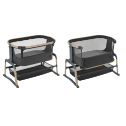 Maxi-Cosi Iora Air Bedside Crib Beyond Graphite