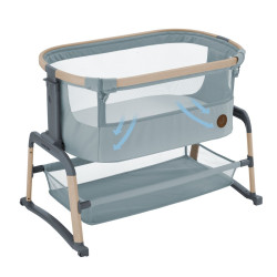 Maxi-Cosi Iora Air Bedside Crib Beyond Grey