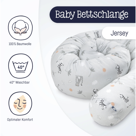 Bērnu gultiņā ielokāma apmale “Little bow”