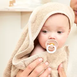 Meyco Baby Полотенце с капюшоном Sand 75x75cm