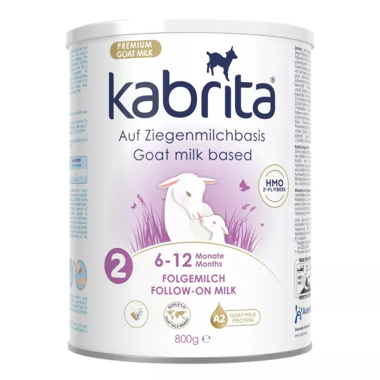 Kabrita 2 Maisījums zīdaiņiem uz kazas piena pamata no 6 līdz 12 mēnešiem 800g