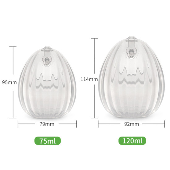 Haakaa Shell Valkājams Silikona Pumpis 75 ml