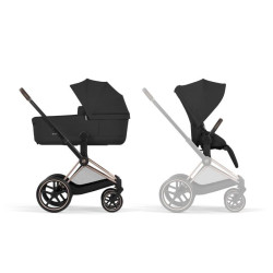 Rati Cybex Priam 5 Comfort Rose Gold – Sepia Black Complete
