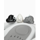 Vanniņa Ar Statīvu Twistshake Luxury Bath Kit White