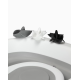 Vanniņa Ar Statīvu Twistshake Luxury Bath Kit White
