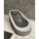Vanniņa Ar Statīvu Twistshake Luxury Bath Kit Faded Grey