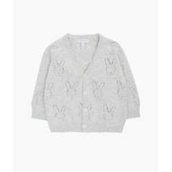 Kardigans Livly Bunny Knitted Cardigan Grey