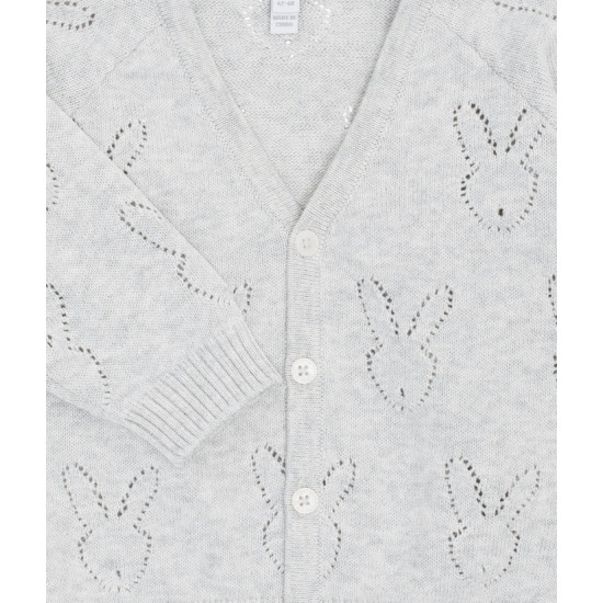 Kardigans Livly Bunny Knitted Cardigan Grey