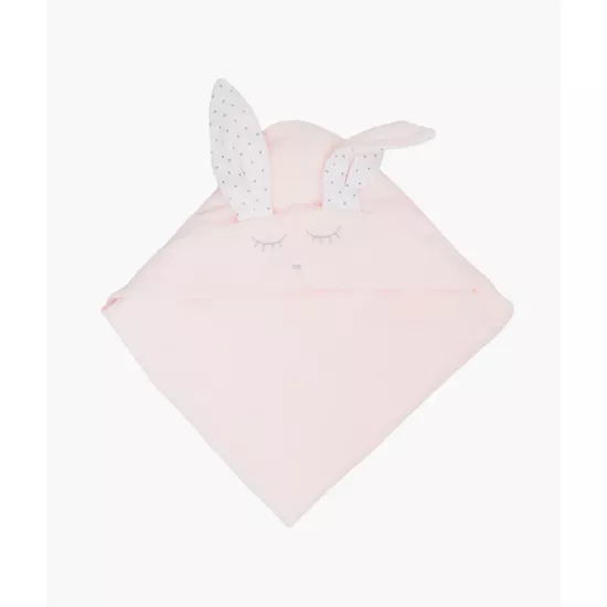 Livly dvielis Bunny Towel baby Baby Pink
