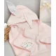 Livly dvielis Bunny Towel baby Baby Pink