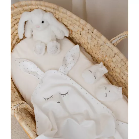 Plēds Livly Bunny Blanket White One Size