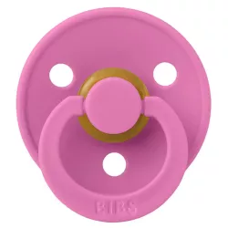 Knupīšu komplekts BIBS Colour Round  Bubblegum/Peri - 0-6/6-18 m