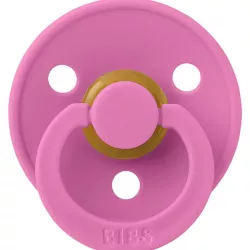 Knupīšu komplekts BIBS Colour Round  Bubblegum/Peri - 0-6/6-18 m