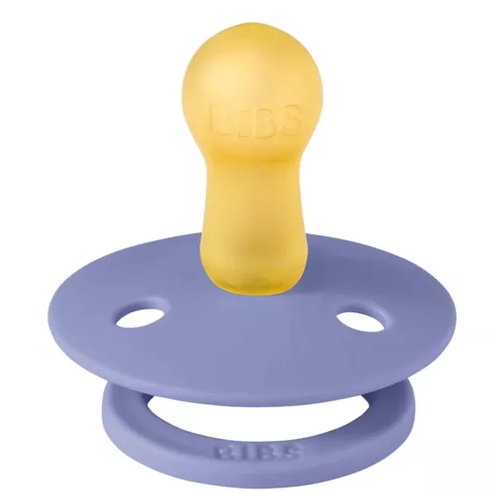 Knupīšu komplekts BIBS Colour Round  Bubblegum/Peri - 0-6/6-18 m