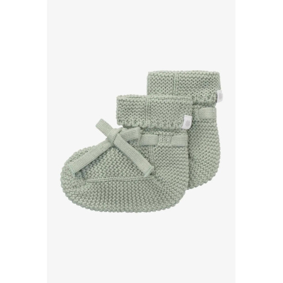 Adītas zīdaiņu čībiņas Noppies Nelson Iceberg Green One Size