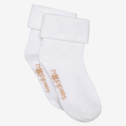 Noppies unisex zeķes, 3 pāru komplekts (White)