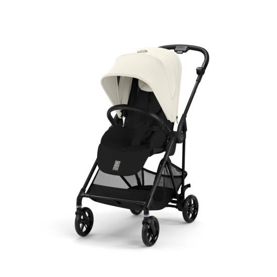 Pastaigu rati Cybex Melio, krāsa Canvas White