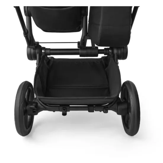 Bugaboo Donkey 6 Duo, tekstīls black, kapuce black