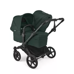 Bugaboo Donkey 6 Duo, tekstīls Fern Green, kapuce Fern Green