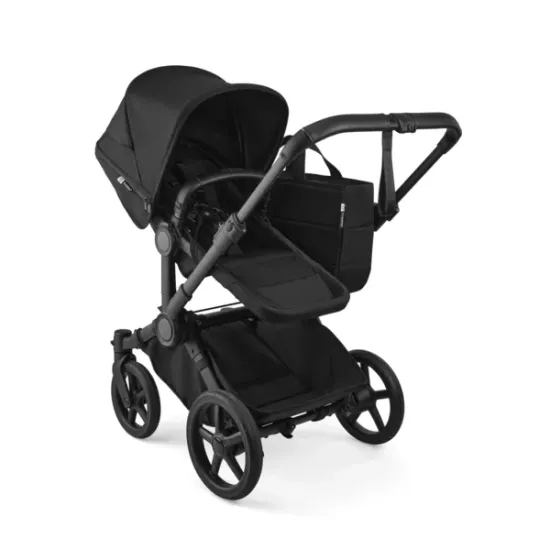Bugaboo Donkey 6 Duo, tekstīls Fern Green, kapuce Fern Green