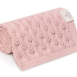 Bambusa Pleds 80х100 Openwork Powder Pink