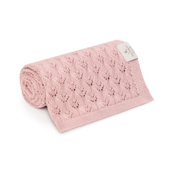 Bambusa Pleds 80х100 Openwork Powder Pink