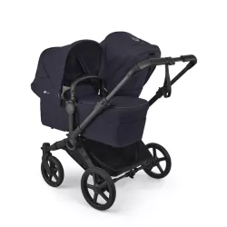 Bugaboo Donkey 6 Duo, tekstīls Deep Indigo, kapuce Deep Indigo