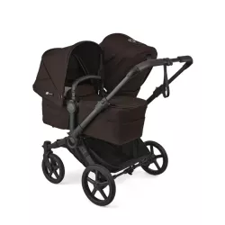 Bugaboo Donkey 6 Duo, tekstīls Cocoa Brown, kapuce Cocoa Brown