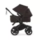 Bugaboo Donkey 6 Duo, tekstīls Cocoa Brown, kapuce Cocoa Brown