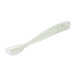 BEABA 1. posma (4+) silikona karotīte – Misty Green